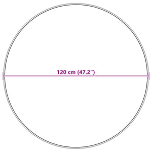 Αντιολισθητικό ψεύτικο χαλί από κουνελιού Olite Μπεζ Ø 120 εκ. - Pakobazaar