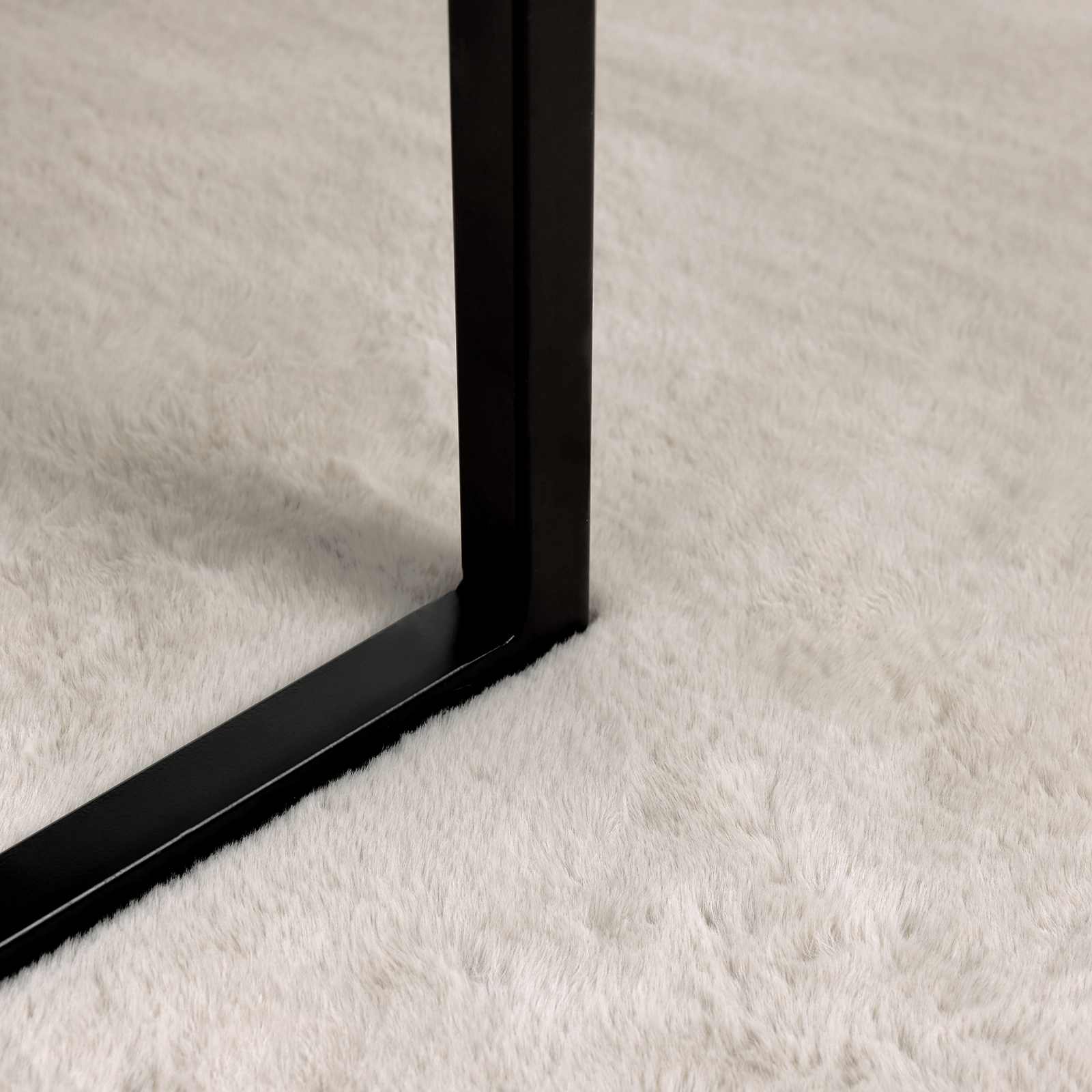 Αντιολισθητικό ψεύτικο χαλί από κουνελιού Olite Μπεζ 50 x 80 cm - Pakobazaar