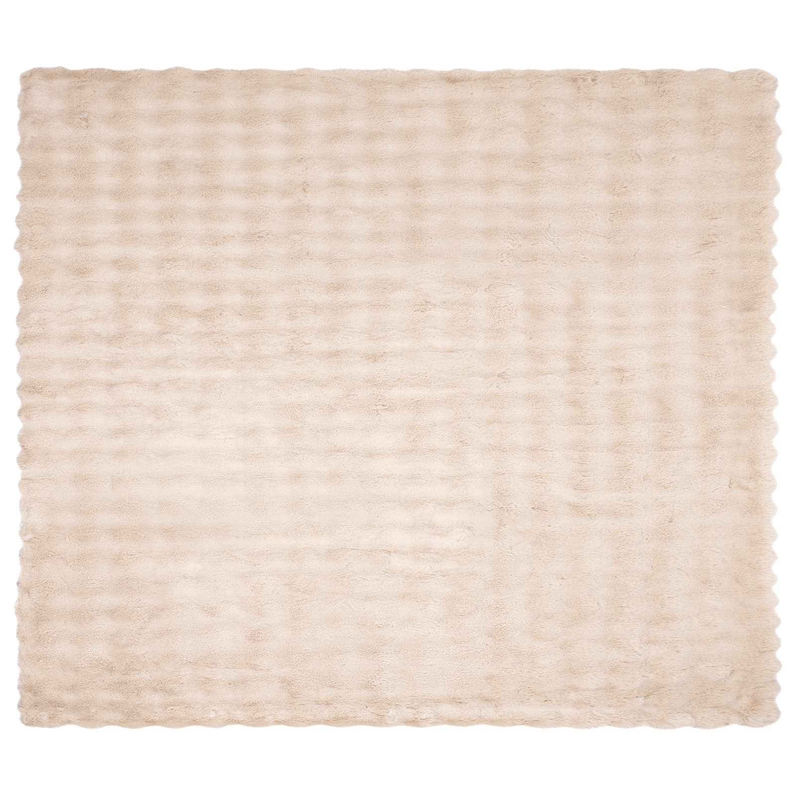 Αντιολισθητική Ψεύτικη Γούνα Κουβέρτα Olite 4 pcs Μπεζ - Pakobazaar