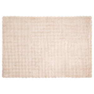 Αντιολισθητική Ψεύτικη Γούνα Κουβέρτα Olite 4 pcs Μπεζ - Pakobazaar