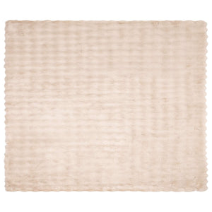 Αντιολισθητική Ψεύτικη Γούνα Κουβέρτα Olite 4 pcs Μπεζ - Pakobazaar