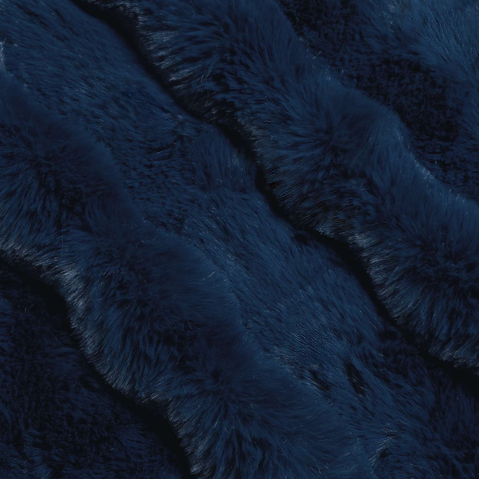 Αντιολισθητική Ψεύτικη Γούνα Κουβέρτα Olite 4 pcs Θαλασσί Μπλε - Pakobazaar