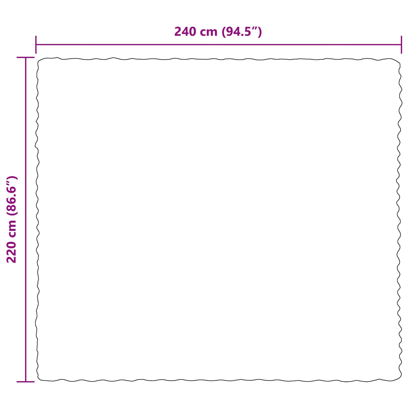 Αντιολισθητική Ψεύτικη Γούνα Κουβέρτα Olite 4 pcs Μαύρο - Pakobazaar