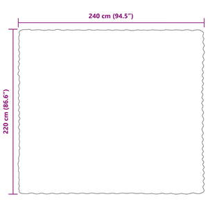 Αντιολισθητική Ψεύτικη Γούνα Κουβέρτα Olite 4 pcs Μαύρο - Pakobazaar