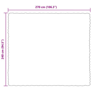 Αντιολισθητική Ψεύτικη Γούνα Κουβέρτα Olite 4 pcs 240 x 270 εκ. - Pakobazaar