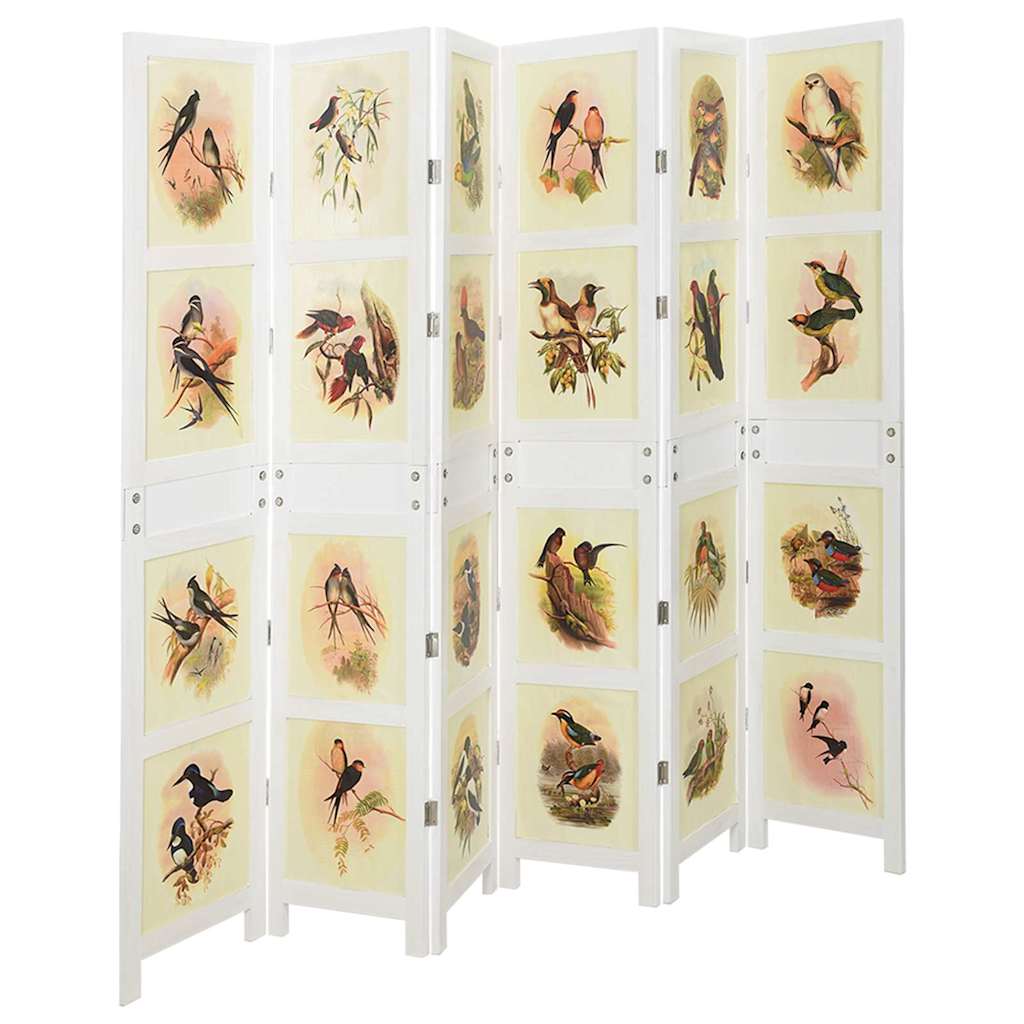 Ρομδιβίδερ Πάνελ Λευκό 212 x 165 εκ. MDF
