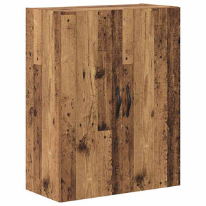 Highboard 2 τμχ. Παλιό ξύλο 69,5 x 34 x 180 εκ.