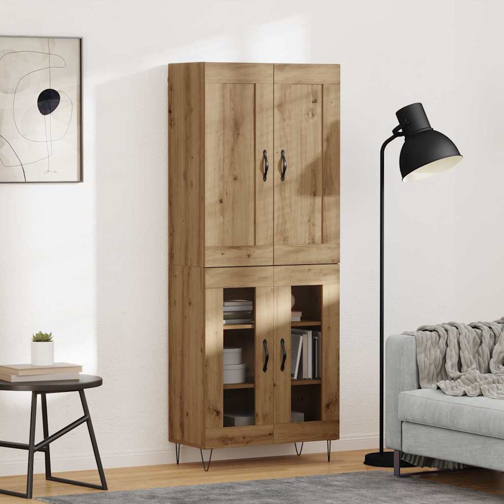 Highboard Artisan Oak 69,5 x 34 x 180 εκ. Επεξεργασμένο ξύλο