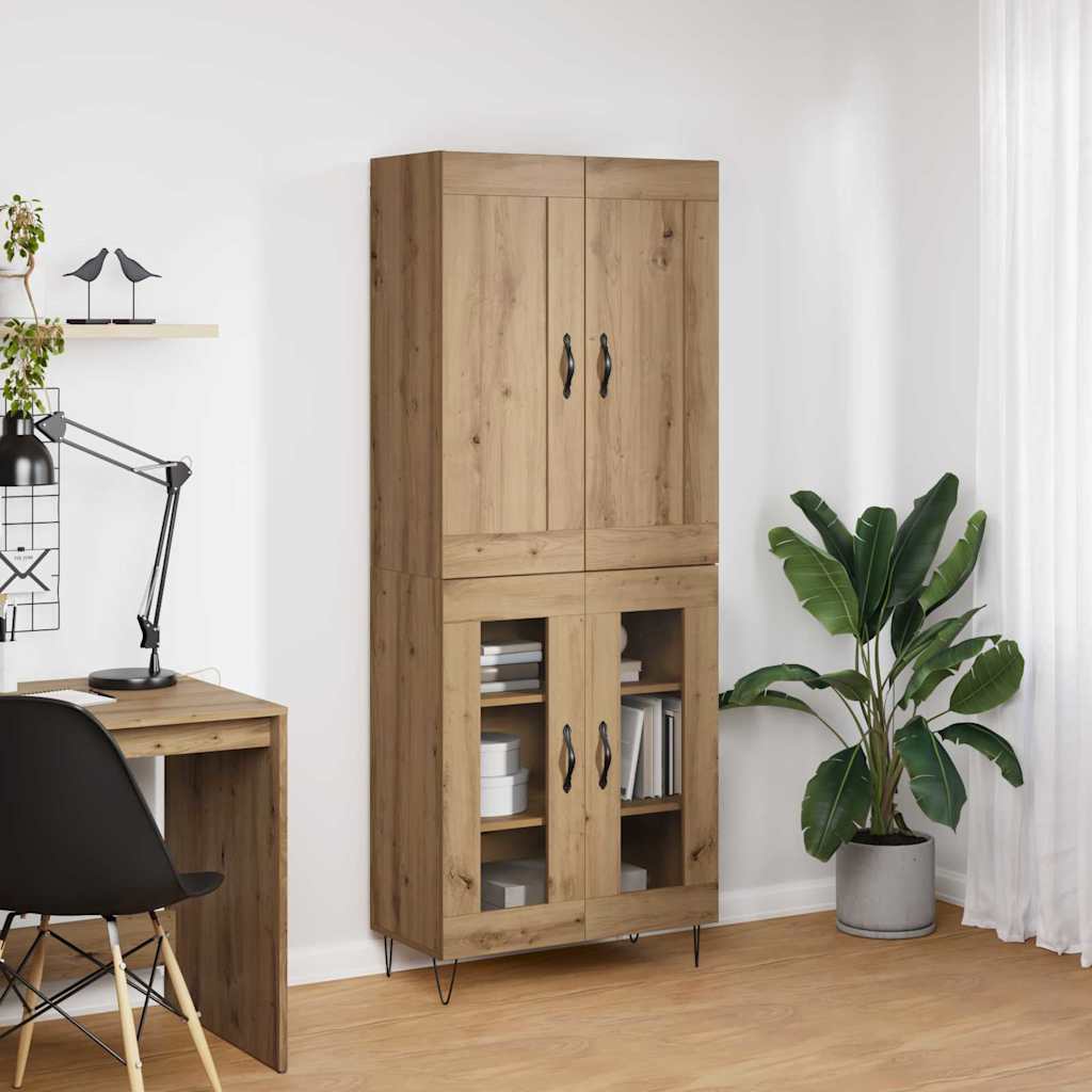 Highboard Artisan Oak 69,5 x 34 x 180 εκ. Επεξεργασμένο ξύλο