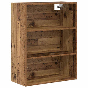Highboard 2 τμχ. Παλιό ξύλο 69,5 x 34 x 180 εκ.