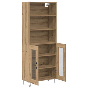 Highboard 2 τμχ. Artisan Oak 69,5 x 34 x 180 εκ.