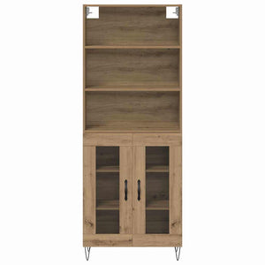 Highboard 2 τμχ. Artisan Oak 69,5 x 34 x 180 εκ.