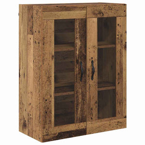 Highboard Παλιό Ξύλο 69,5 x 34 x 90 εκ. Επεξεργασμένο Ξύλο