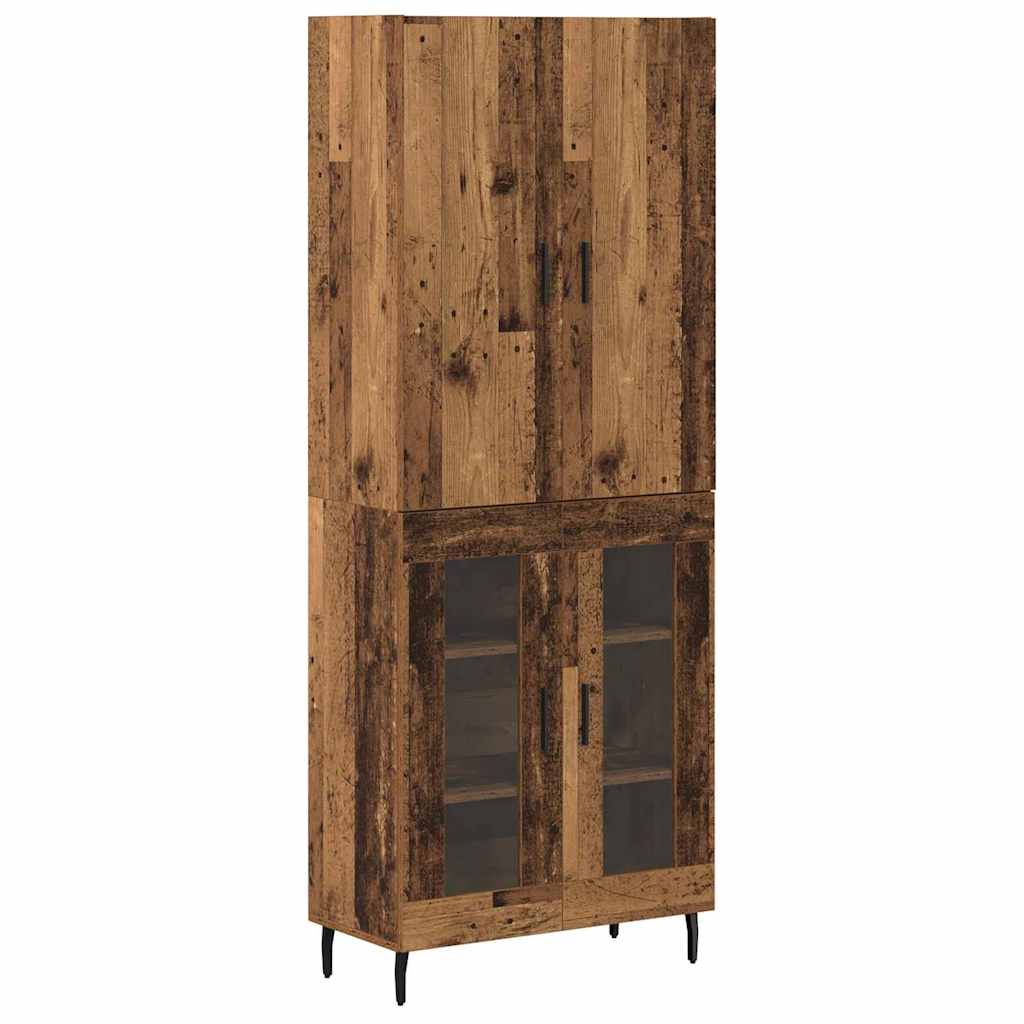 Highboard Παλαιό ξύλο 69,5 x 34 x 180 εκ. Επεξεργασμένο ξύλο