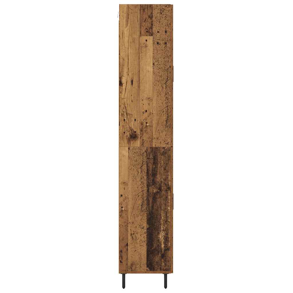 Highboard Παλαιό ξύλο 69,5 x 34 x 180 εκ. Επεξεργασμένο ξύλο
