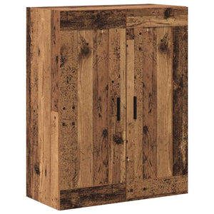 Highboard 2 τμχ. Παλιό ξύλο 69,5 x 34 x 180 εκ.