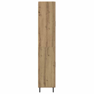 Highboard 2 pcs Artisan Oak Επεξεργασμένο ξύλο - Pakobazaar