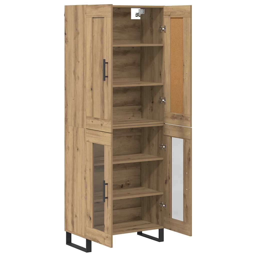 Highboard Artisan Oak 69,5 x 34 x 180 εκ. Επεξεργασμένο ξύλο