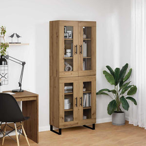 Highboard 2 τμχ. Artisan Oak 69,5 x 34 x 180 εκ.