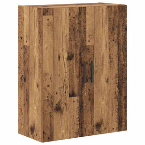 Highboard 2 τμχ. Παλιό Ξύλο 69,5 x 34 x 180 εκ.