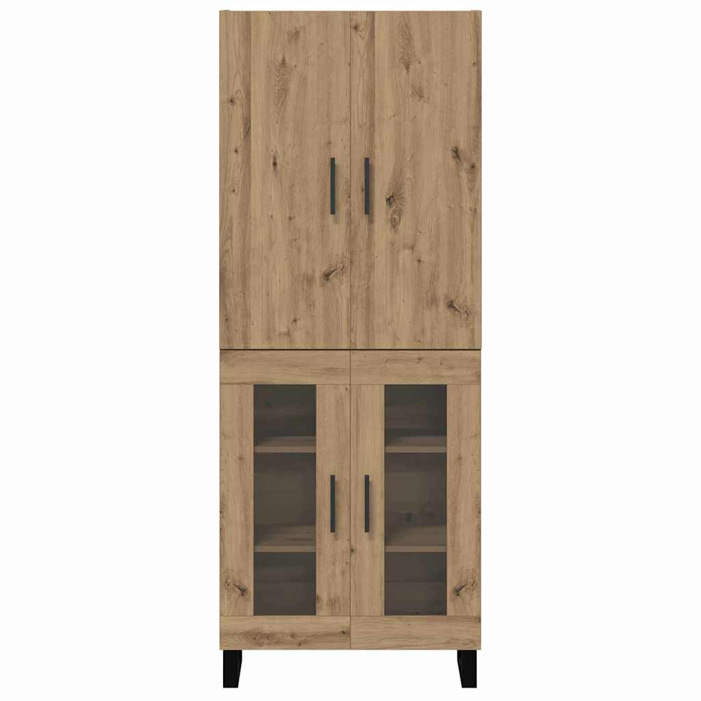 Highboard 2 pcs Artisan Oak 69,5 x 34 x 180 εκ.
