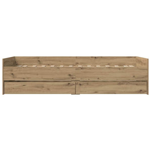 Σκελετός Κρεβατιού Artisan Oak 90 x 200 cm Στερεά ξυλεία πεύκου - Pakobazaar