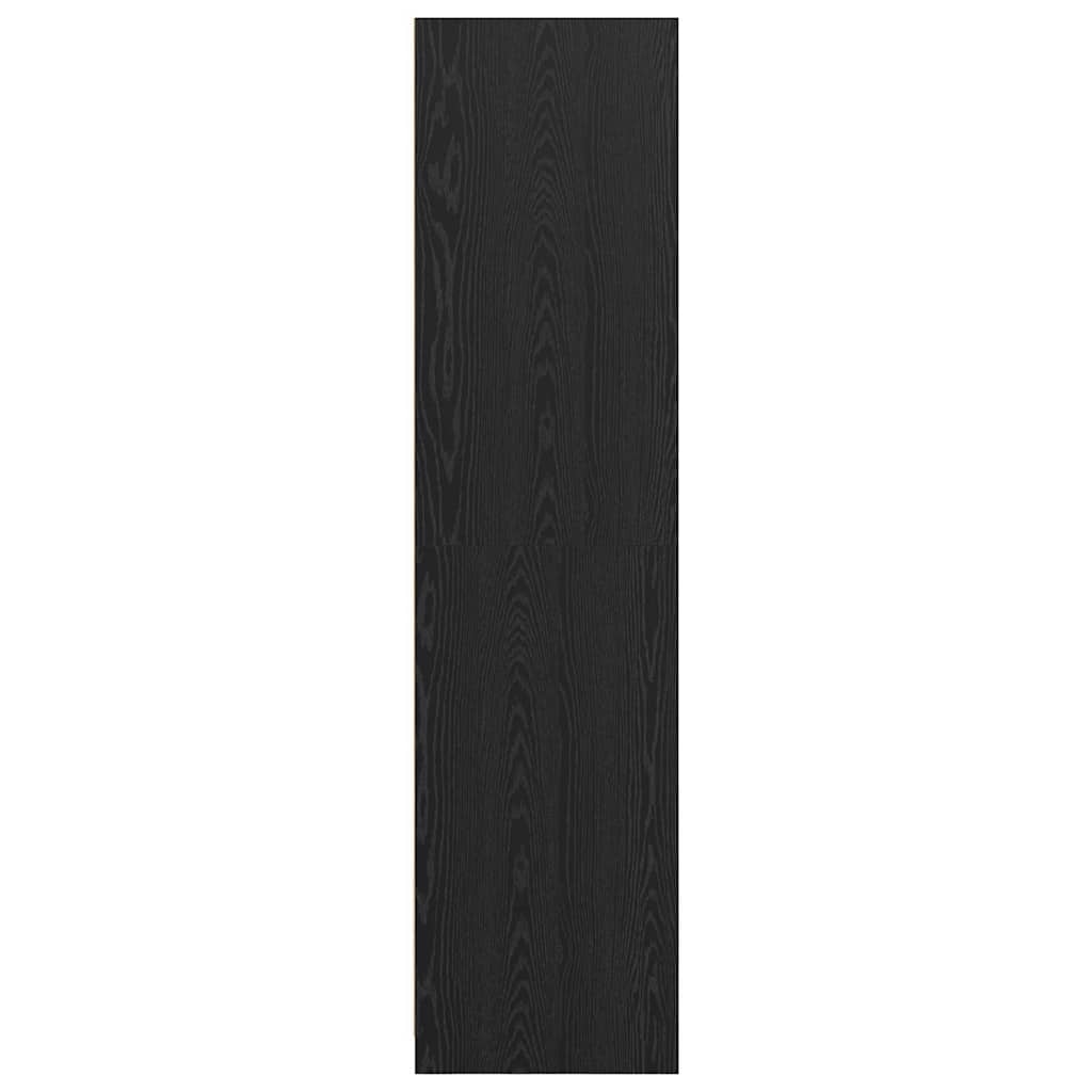 Ντουλάπι Μαύρη Οξυά 100 x 50 x 200 εκ Επεξεργασμένο ξύλο