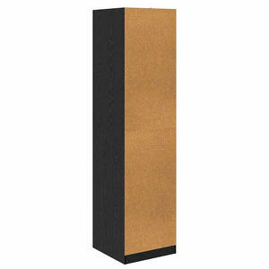 Ντουλάπι Μαύρη Οξυά 50 x 50 x 200 cm Επεξεργασμένο Ξύλο - Pakobazaar