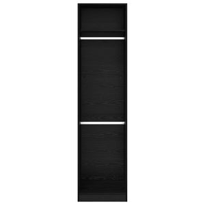 Ντουλάπι Μαύρη Οξυά 50 x 50 x 200 cm Επεξεργασμένο Ξύλο - Pakobazaar