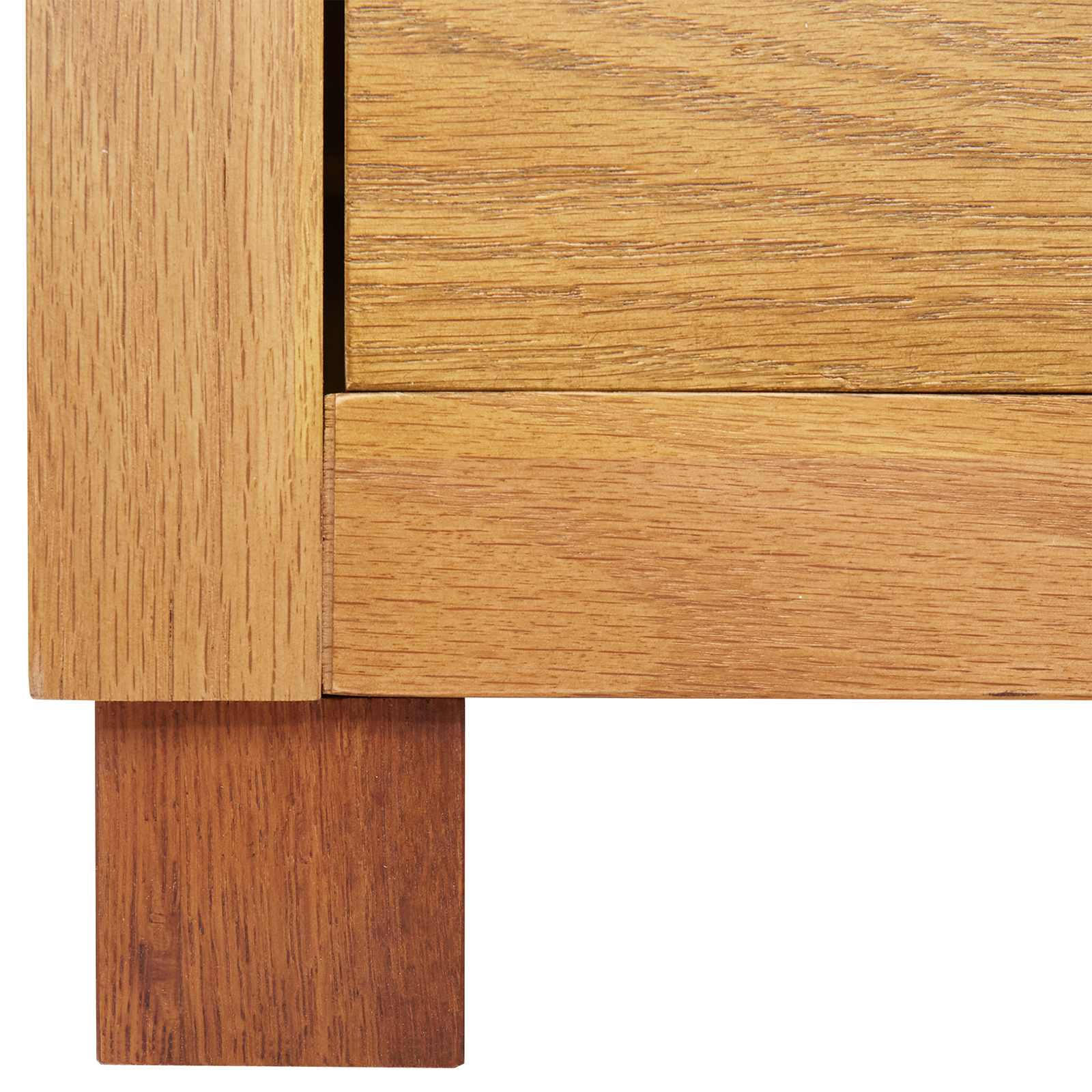 Ντουλαπιού με συρτάρι με αποθήκευση Καφέ Επεξεργασμένο ξύλο