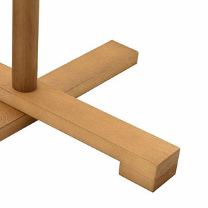Ξύλινο Χριστουγεννιάτικο Δέντρο Καφέ 125 cm Στερεό ξύλο πεύκου