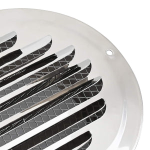 Καπάκια Αερισμού 4 pcs Ασημί 80 mm Ανοξείδωτο ατσάλι - Pakobazaar