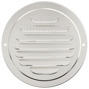 Καπάκια Αερισμού 4 pcs Ασημί 80 mm Ανοξείδωτο ατσάλι - Pakobazaar