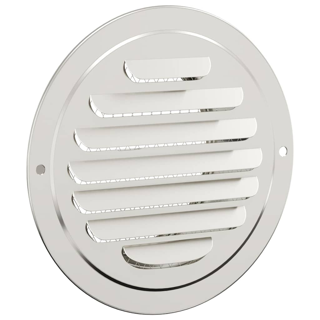 Καπάκια Αερισμού 4 pcs Ασημί 100 mm Ανοξείδωτο ατσάλι - Pakobazaar