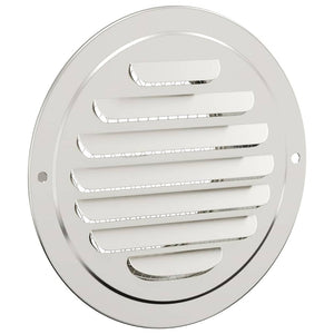Καπάκια Αερισμού 4 pcs Ασημί 100 mm Ανοξείδωτο ατσάλι - Pakobazaar