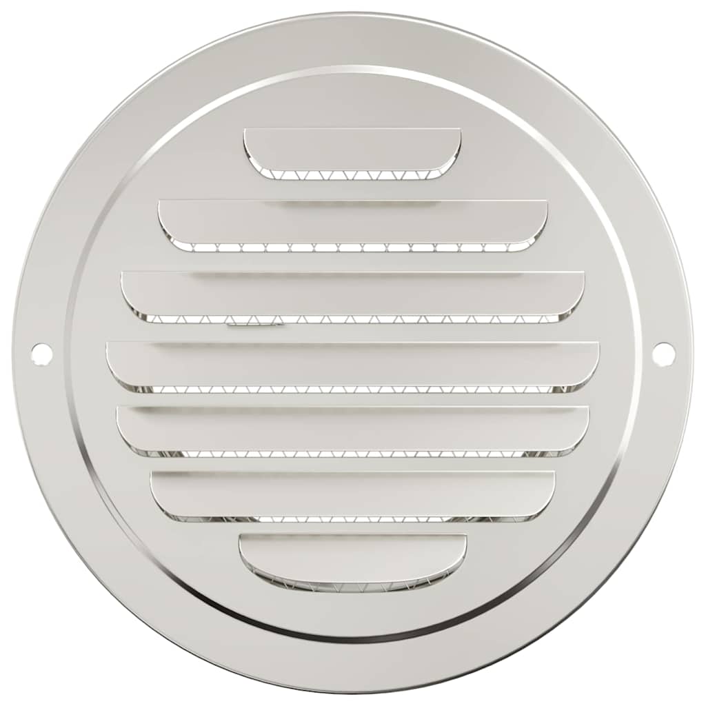 Καπάκια Αερισμού 4 pcs Ασημί 100 mm Ανοξείδωτο ατσάλι - Pakobazaar