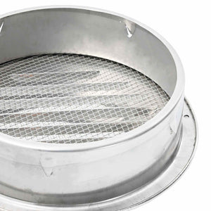 Καπάκια Αερισμού 4 pcs Ασημί 150 mm Ανοξείδωτο ατσάλι - Pakobazaar