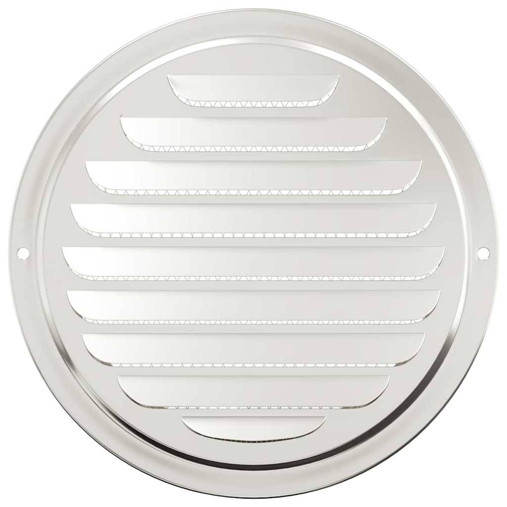 Καπάκια Αερισμού 4 pcs Ασημί 200 mm Ανοξείδωτο ατσάλι - Pakobazaar