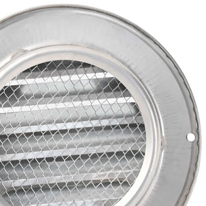 Καπάκια Αερισμού 2 pcs Ασημί 80 mm Ανοξείδωτο ατσάλι - Pakobazaar