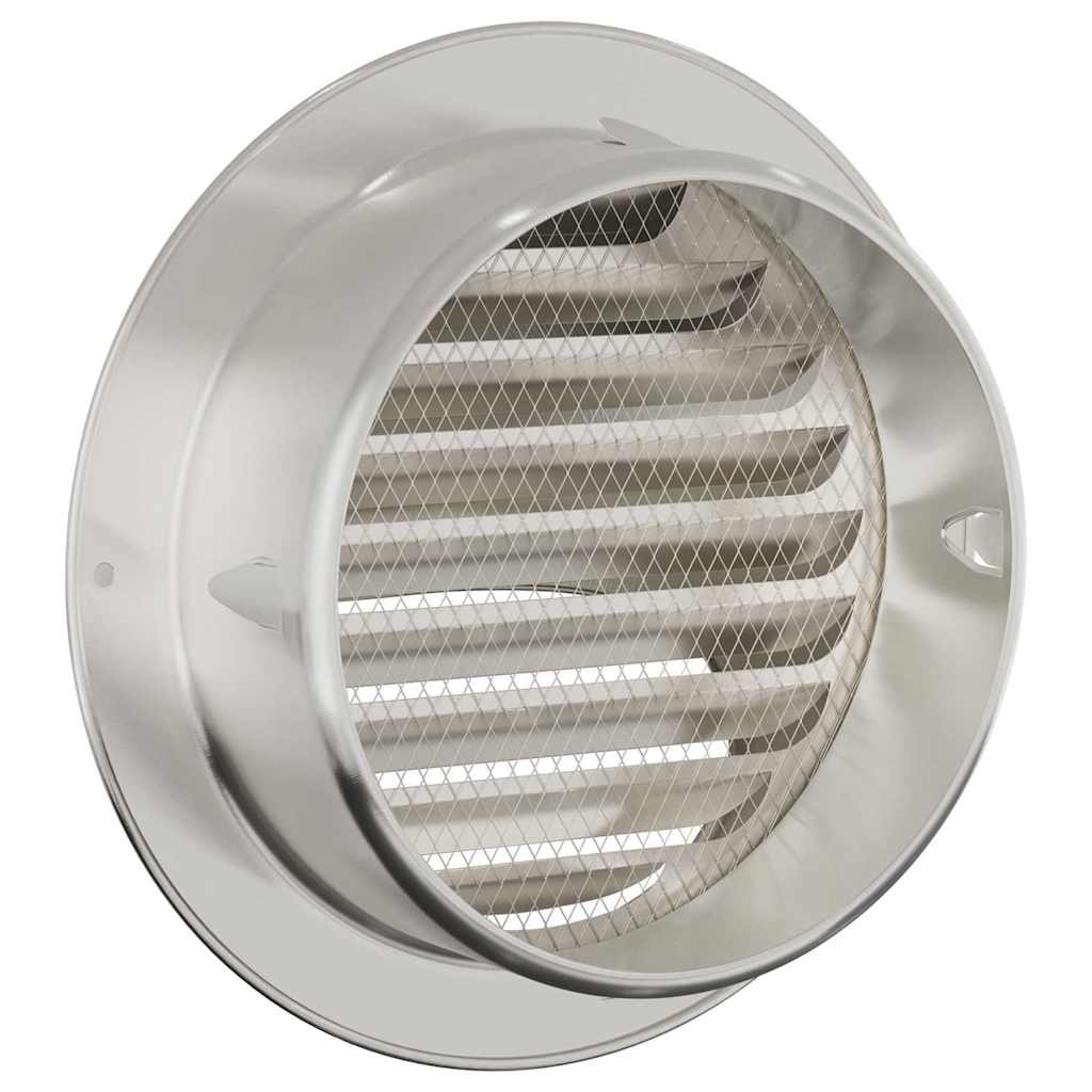 Καπάκια Αερισμού 2 pcs Ασημί 150 mm Ανοξείδωτο ατσάλι - Pakobazaar