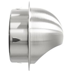 Καπάκια Αερισμού 8 pcs Ασημί 150 mm Ανοξείδωτο ατσάλι - Pakobazaar