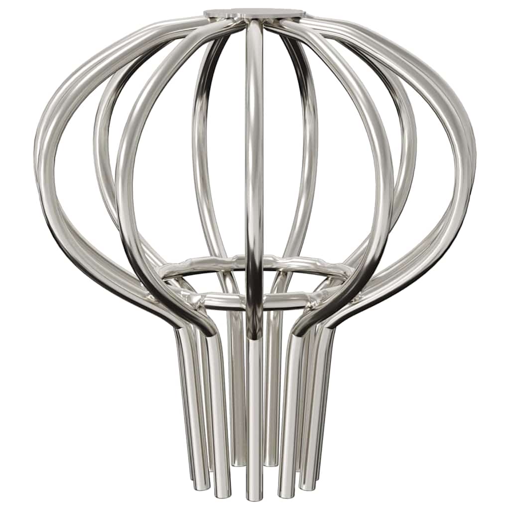 Φύλλο Προστασίας Γαμμάτων 8 pcs Ασημί 50 mm Ανοξείδωτο ατσάλι - Pakobazaar