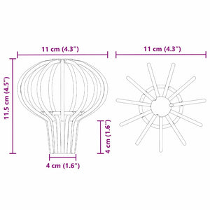 Φύλλο Προστασίας Γαμμάτων 8 pcs Ασημί 50 mm Ανοξείδωτο ατσάλι - Pakobazaar