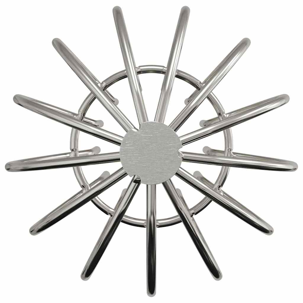 Φύλλο Προστασίας Γαμμάτων 8 pcs Ασημί 75 mm Ανοξείδωτο ατσάλι - Pakobazaar