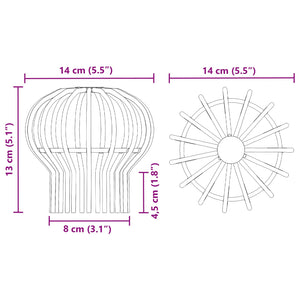 Φύλλο Προστασίας Γαμμάτων 2 pcs Ασημί 110 mm Ανοξείδωτο ατσάλι - Pakobazaar