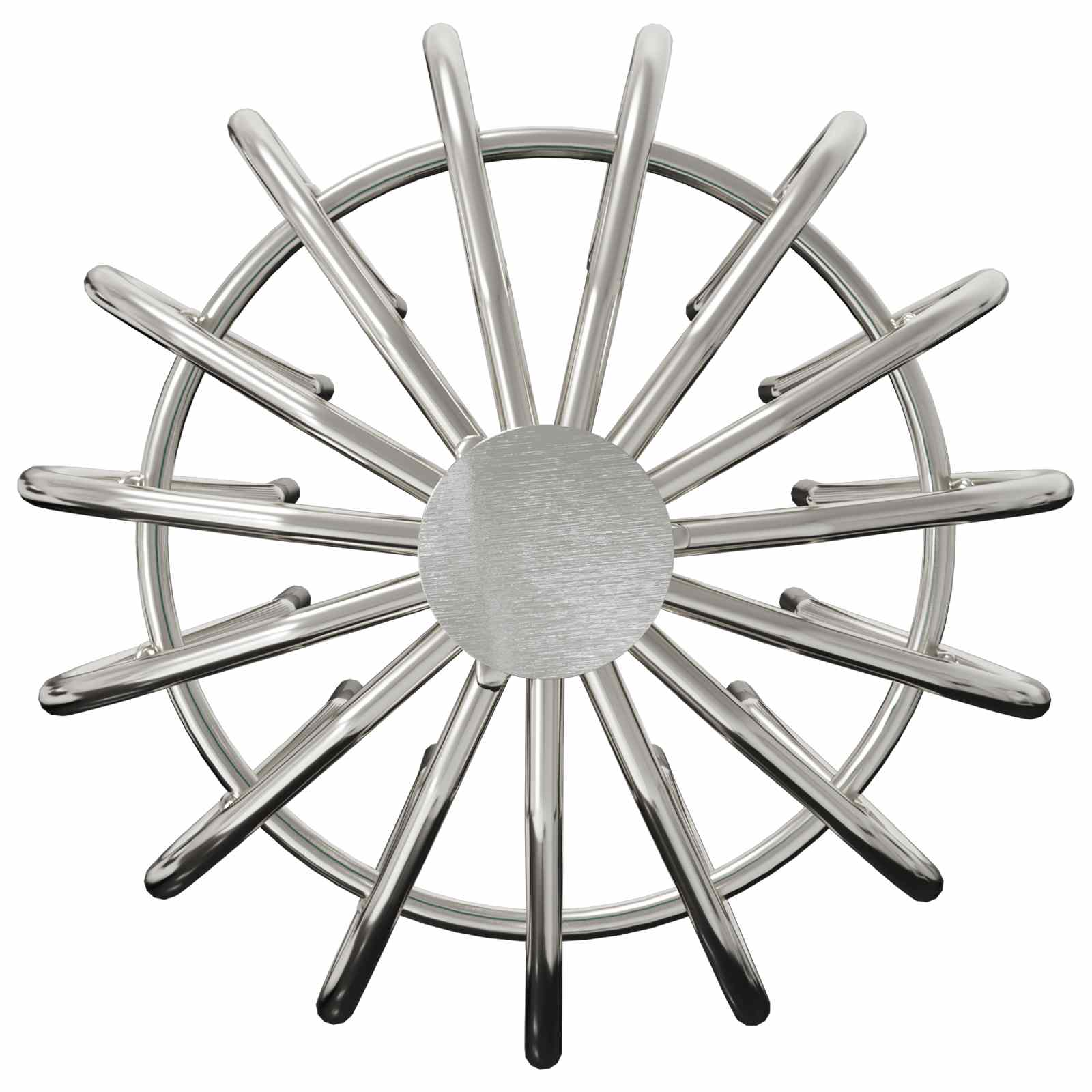 Φύλλο Προστασίας Γαμμάτων 8 pcs Ασημί 110 mm Ανοξείδωτο ατσάλι - Pakobazaar