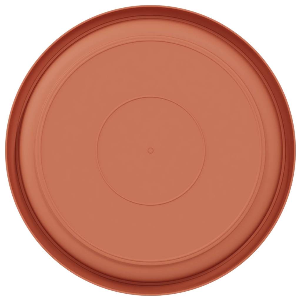 Στρογγυλός Δίσκος Λουλουδιών 6 pcs Κεραμιδί Ø 21,5 x 2,5 εκ - Pakobazaar