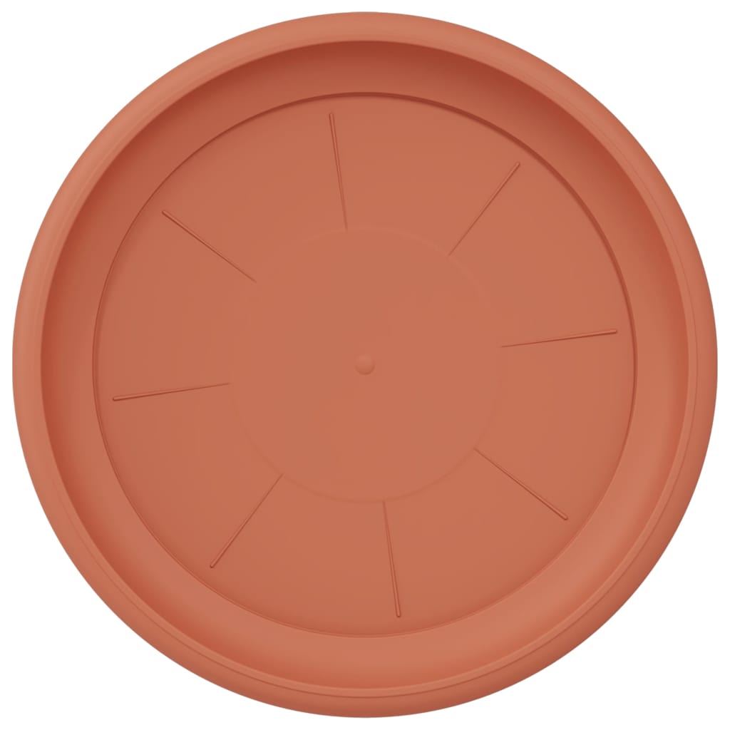 Στρογγυλός Δίσκος Λουλουδιών 6 pcs Κεραμιδί Ø 27 x 2,5 εκ - Pakobazaar