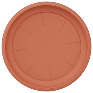 Στρογγυλός Δίσκος Λουλουδιών 6 pcs Κεραμιδί Ø 27 x 2,5 εκ - Pakobazaar