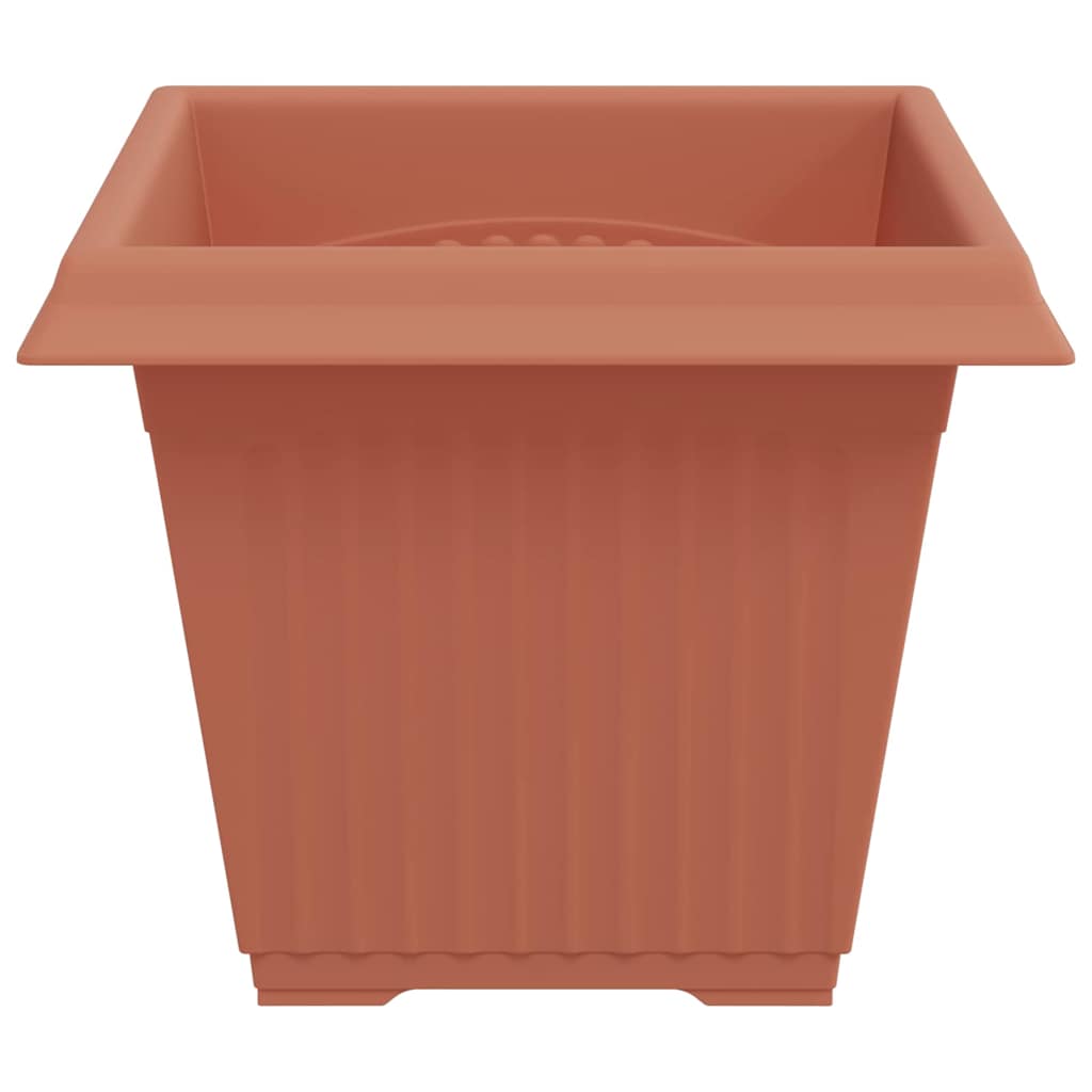 Τετράγωνη Γλάστρα για Λουλούδια 24 pcs Κεραμιδί 38 x 38 x 30 εκ - Pakobazaar